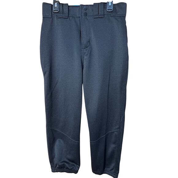 Mizuno Women's High Wasted Curvey Fastpitch Softball Pants Size  Medium in Black - Picture 1 of 5